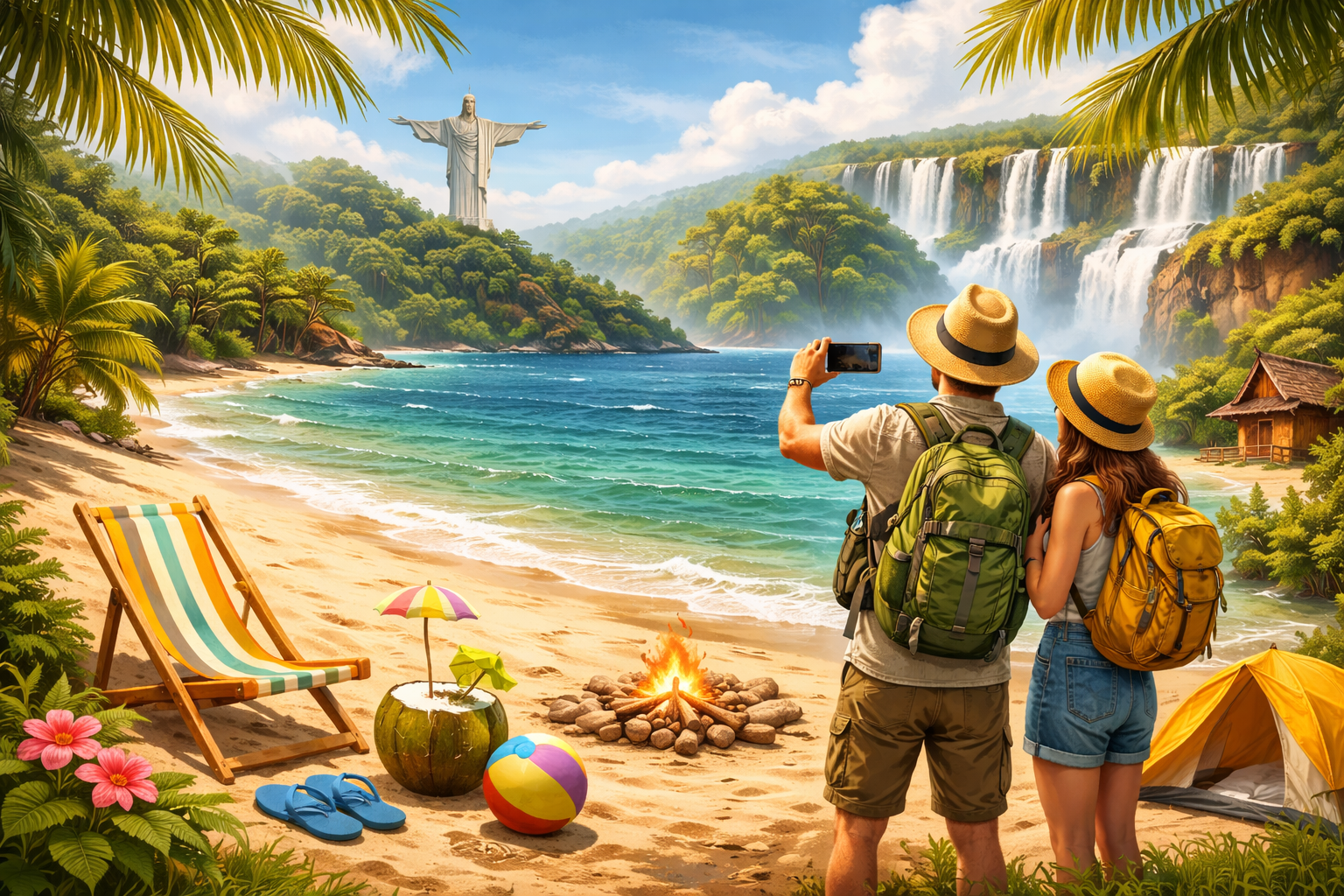 Economize nas férias